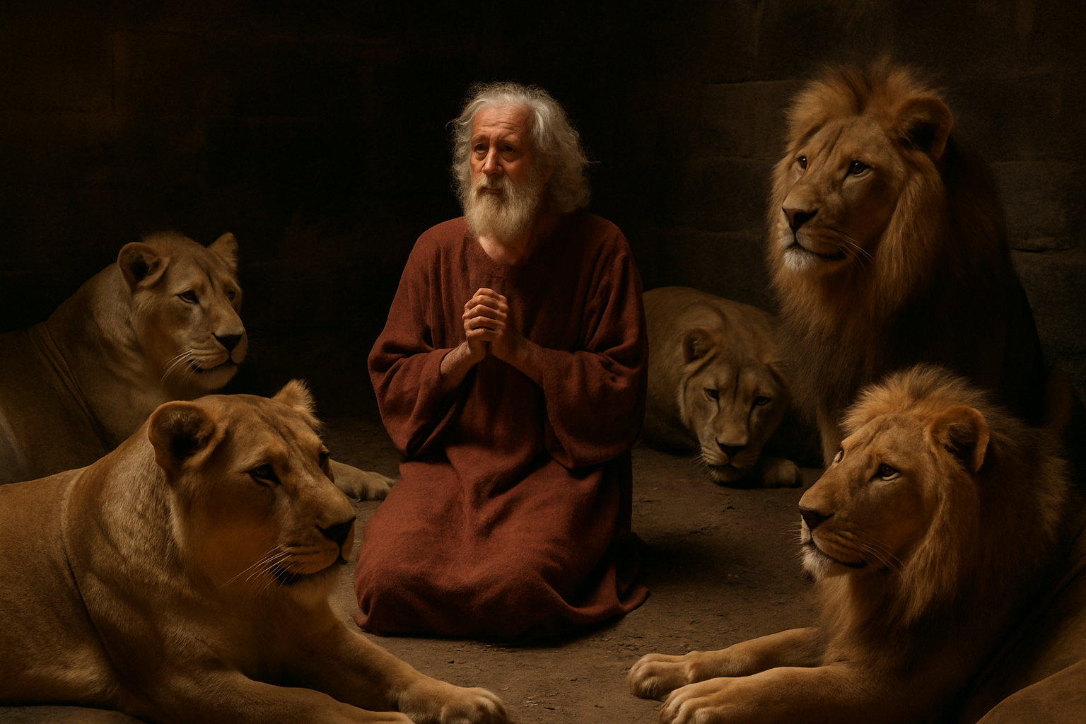 Daniel in the Lions' Den: a story of unwavering faith, courageous prayer, and God's deliverance. Discover its enduring message for all generations.